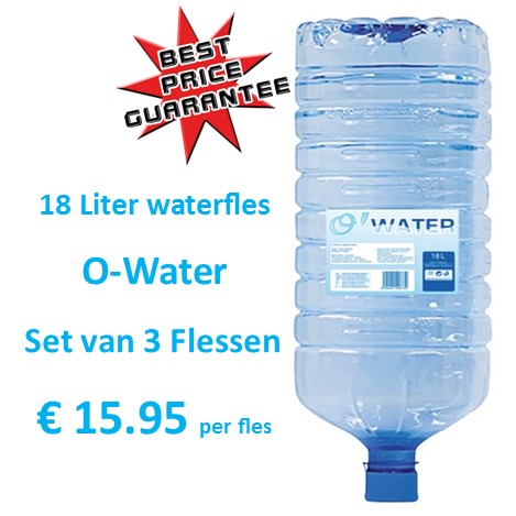 Genre Leraar op school Aarzelen Bronwater 18 liter one way fles - WaterKoelerCenter.nl